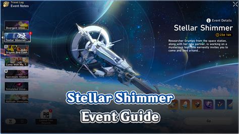 Stellar Shimmer Event Guide .